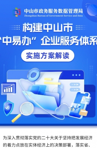 一圖讀懂 | 構(gòu)建中山市“中易辦”企業(yè)服務體系實施方案